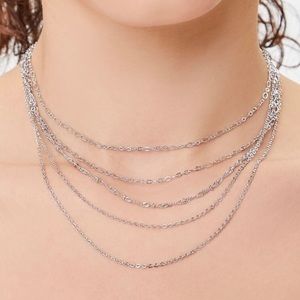 Forever 21 Layered chain necklace